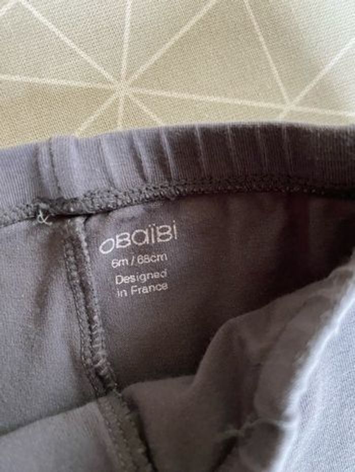 Caleçon legging 6 mois Obaibi - photo numéro 2