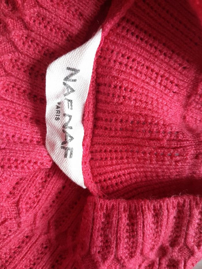Pull léger naf naf vintage taille l - photo numéro 3