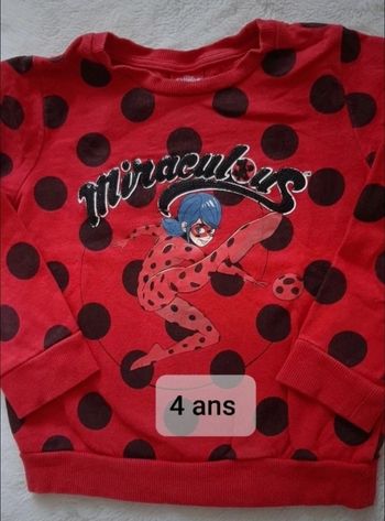 Sweat 4 ans Miraculous