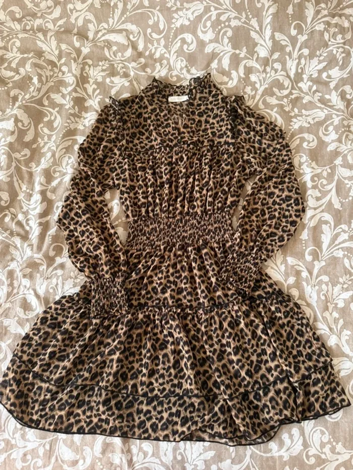 robe léopard taille s - photo numéro 2