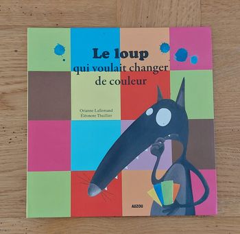Le loup qui voulait changer de couleur - mes p'tits albums - Auzou