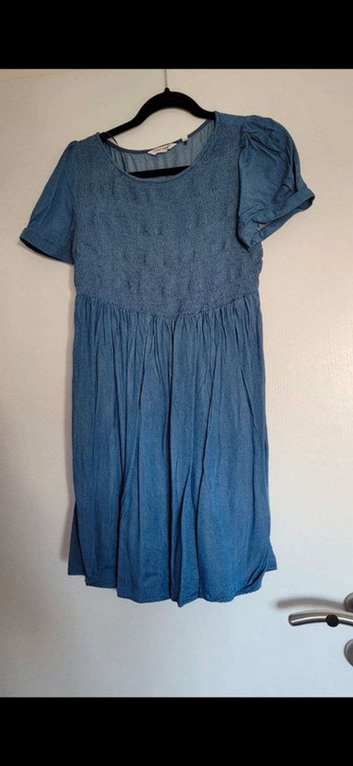 Robe naf naf en jeans taille 38 denim neuve - photo numéro 2
