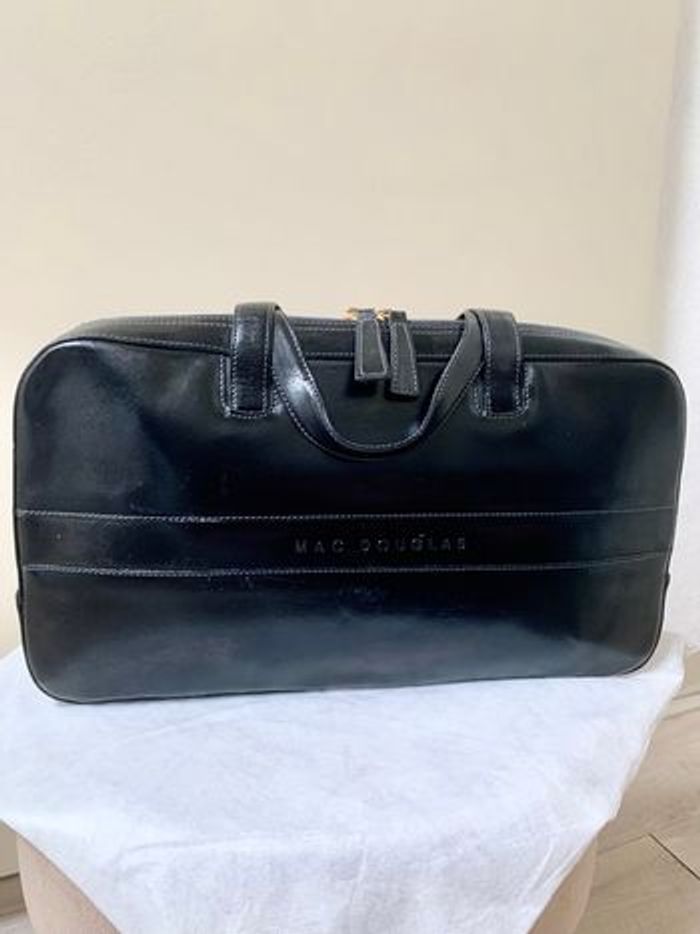 Sac à main noir Mac Douglas
