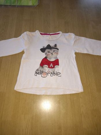 Lot de 4 Tee-shirt manches longues