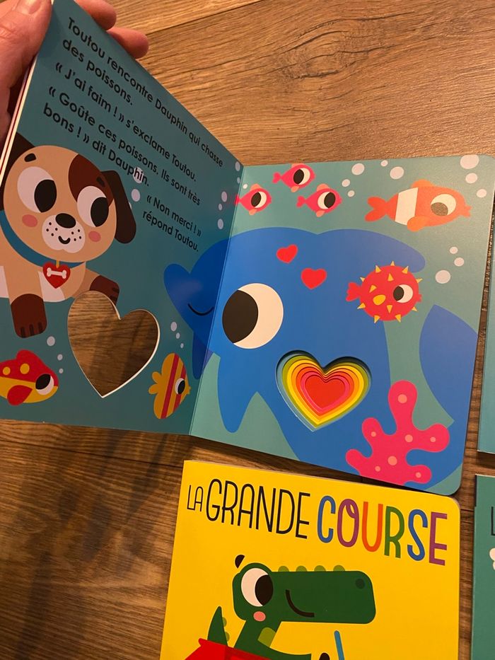 Lot 4 livres multicolores - photo numéro 4