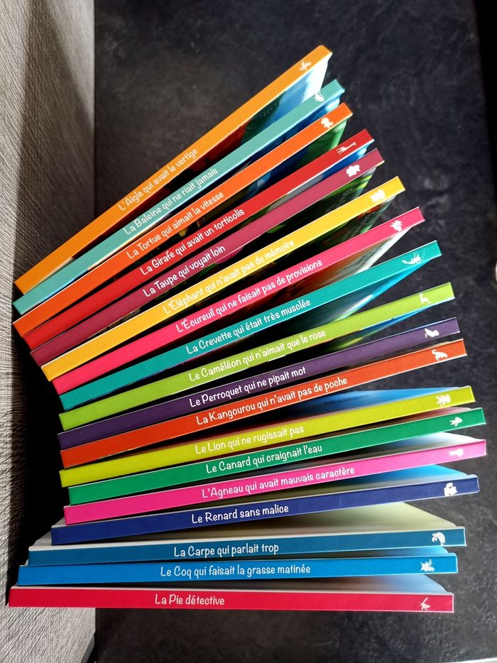 Série complète "Les Contes d'animaux étonnants" Hachette Happy Meal McDonald's 2022