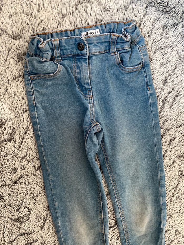 Jeans bleu - taille 6 ans - photo numéro 2