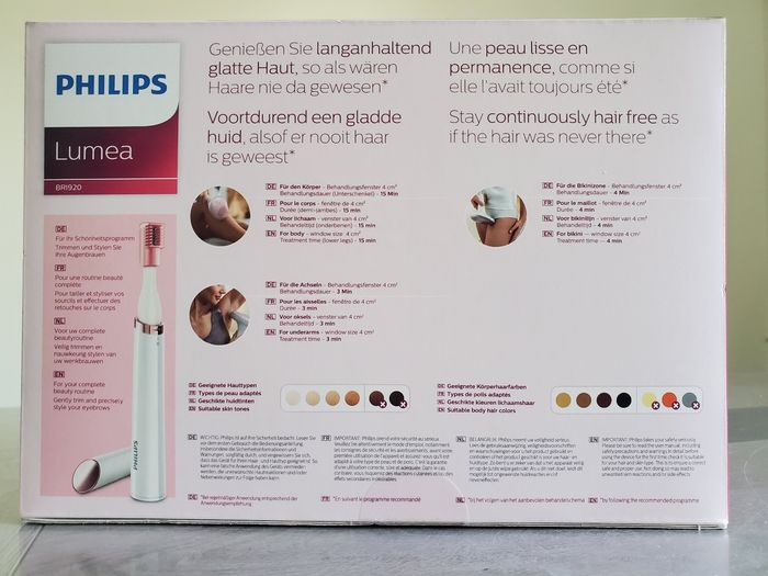 Épilateur à Lumière Pulsée IPL PHILIPS LUMEA Advanced BRI920/00. - photo numéro 2
