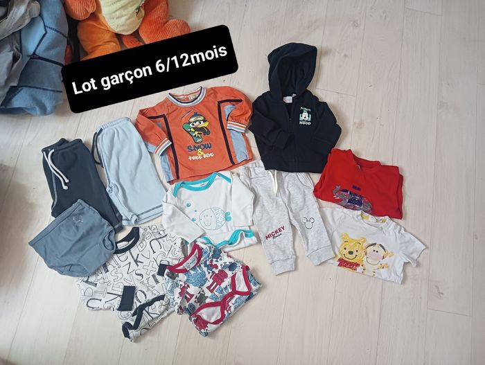Lot garçon 6/12 mois