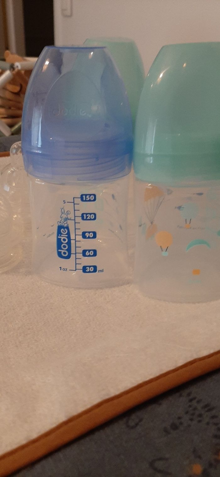 Biberons Dodie 150 ml avec ou sans tétines - photo numéro 2