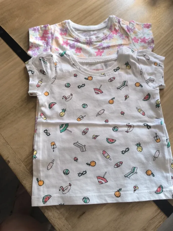 Tee shirt 6/9 mois
