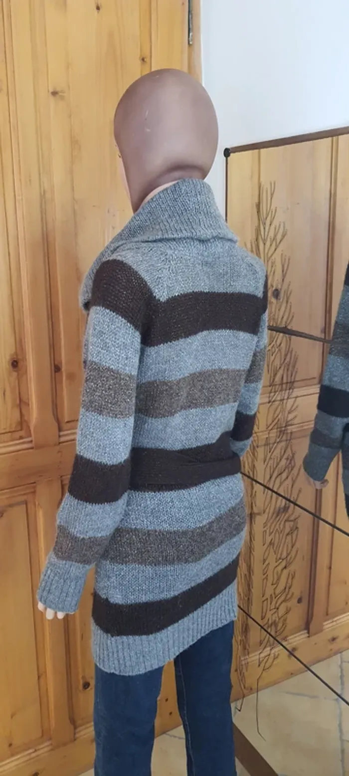 Pull long femme "Manoukian" taille M - photo numéro 4