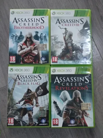 Lot jeux xbox Assassins creed