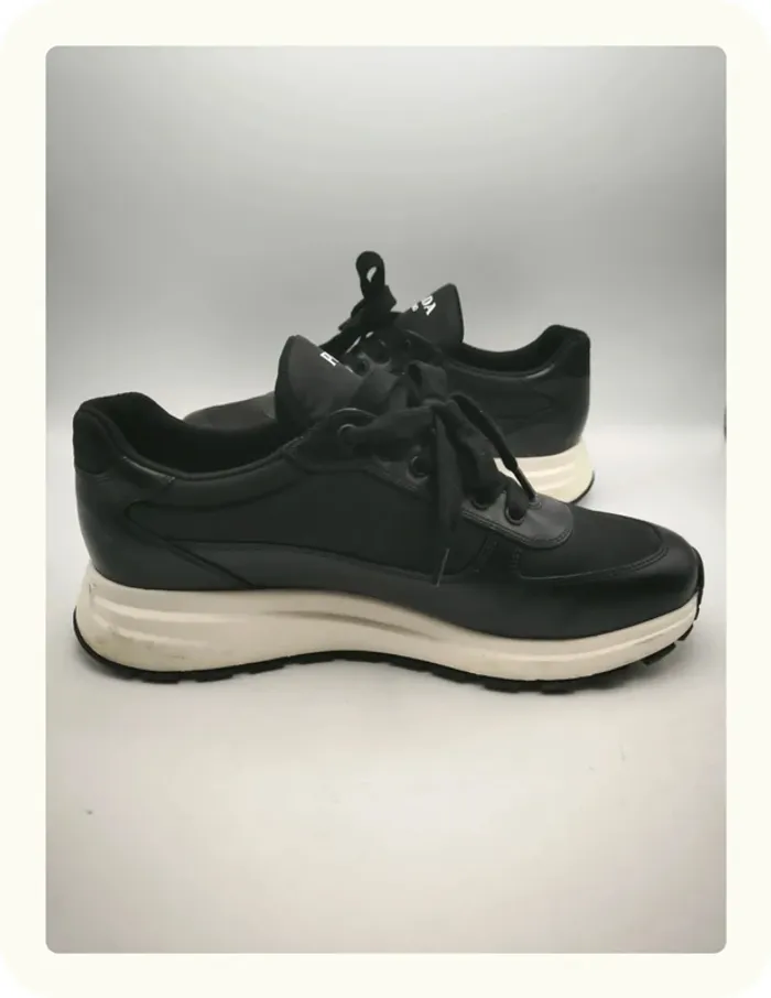 Baskets cuir homme Prada Taille 43 Neuf - photo numéro 3