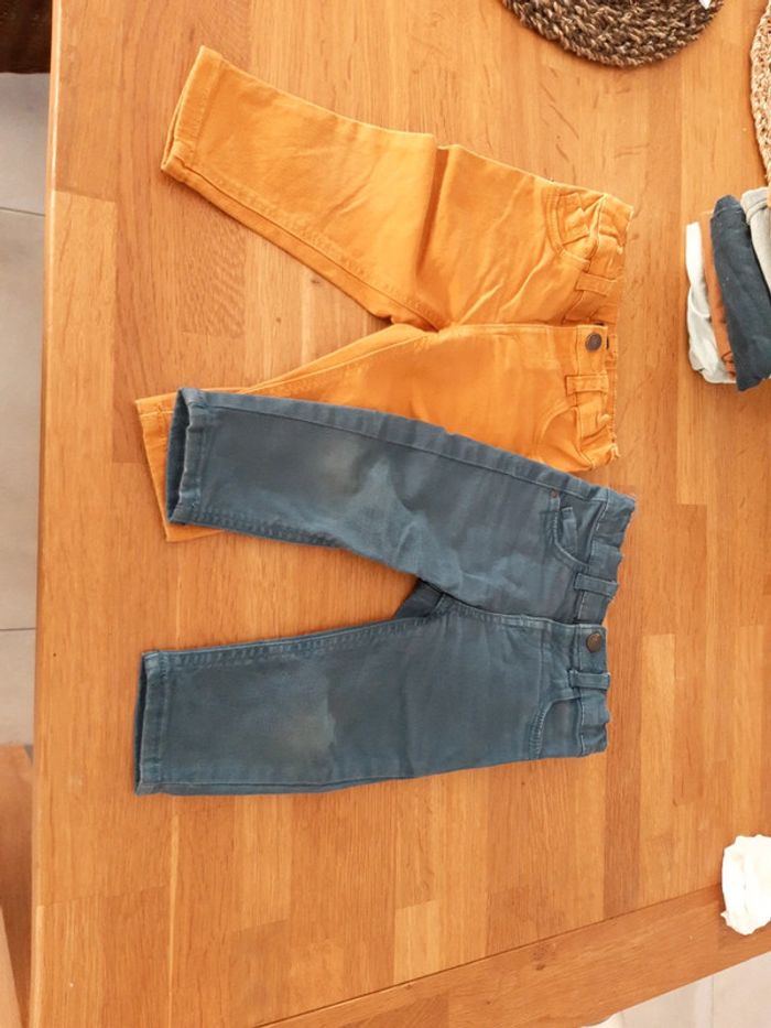 Lot de 2 pantalons bebe