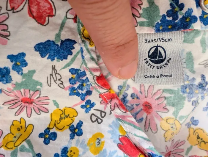 Robe Liberty Petit Bateau 3 ans 95 cm neuf - photo numéro 4
