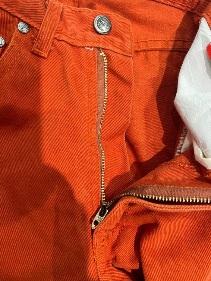 TruckMan pantalon vintage, taille 32 Jeans, oranger - photo numéro 17