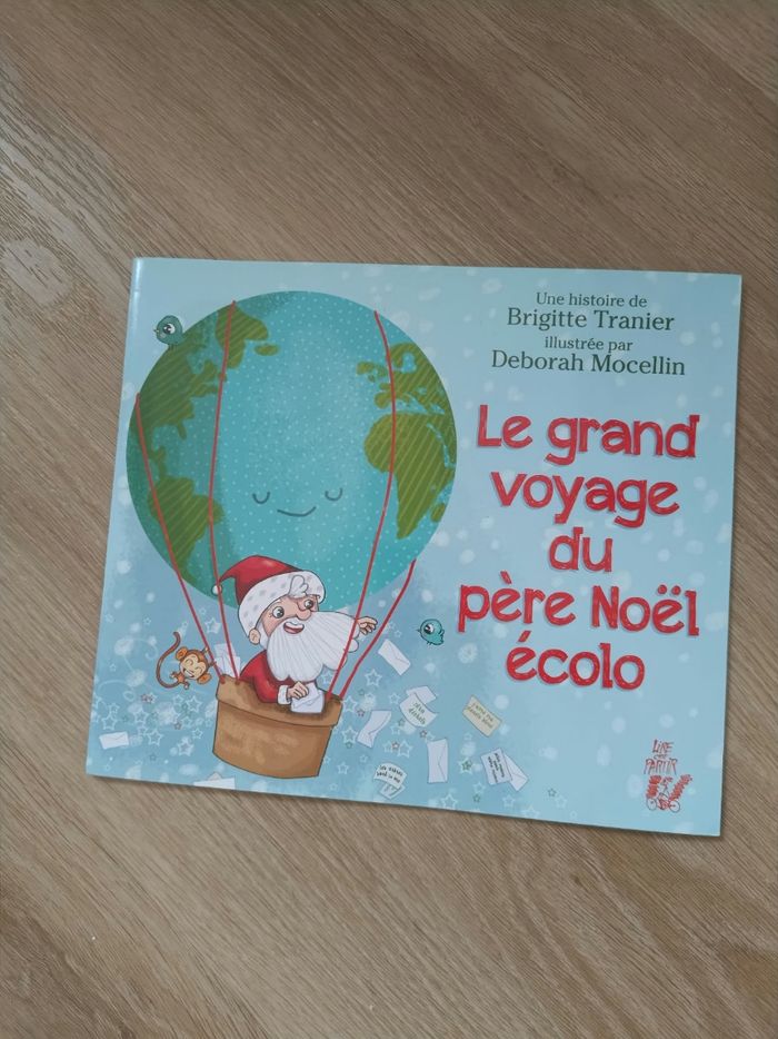 Livre le grand voyage du père Noël ecolo