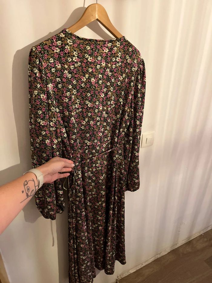 Robe fleurie cache coeur  Mango XL neuve - photo numéro 6