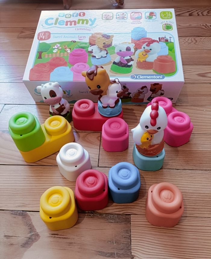 Set de cubes Soft Clemmy
