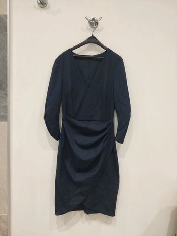 Robe femme droite bleu marine ZARA tXS