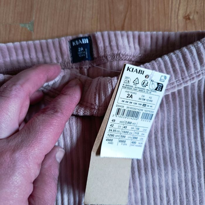 Legging chaud en velours - photo numéro 2