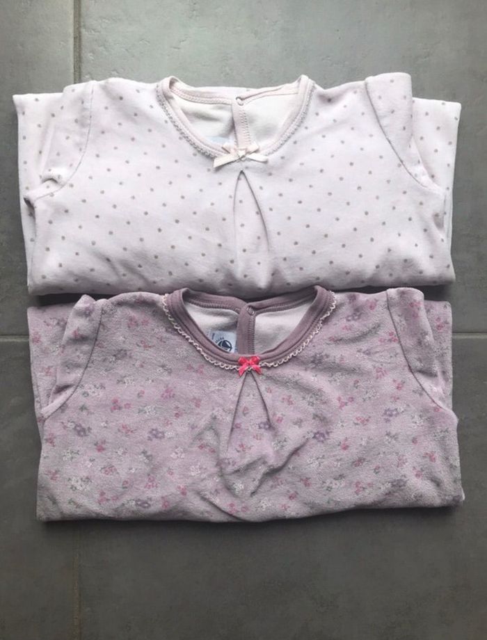 Lot de 2 pyjamas Petit Bateau