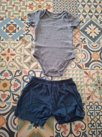 Bodie manches courtes + short 