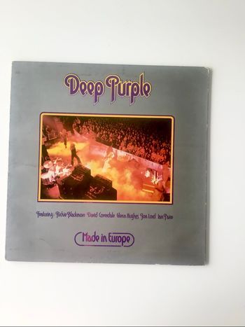 Disque vinyle 33 tours Deep purple : made in Europe 