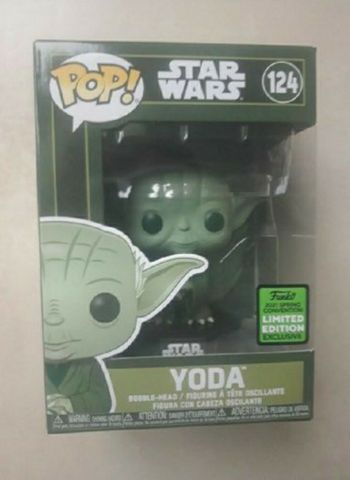 Funko pop 124 Yoda Limited Édition neuve