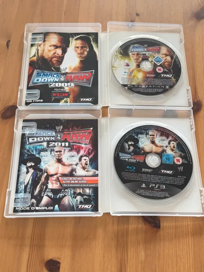 Lot wwe - BE - ps3 - photo numéro 3