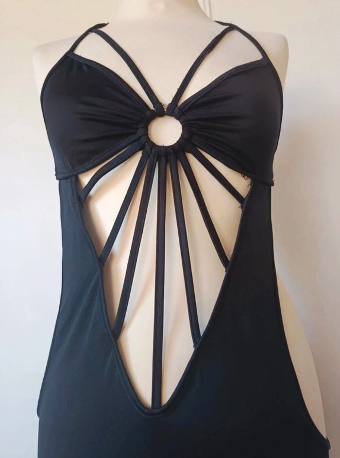 💎robe nuisette sexy confortable féminin taille s m extensible original à lacet réglable - photo numéro 7