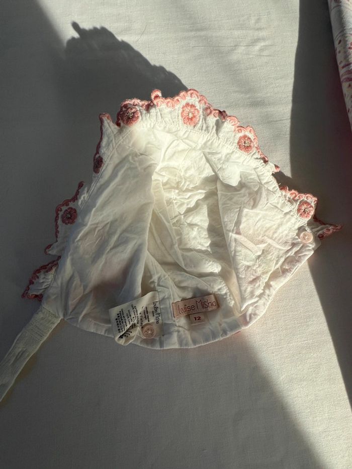 Ensemble Barboteuse 12 mois et bonnet T2 Louise Misha - photo numéro 9