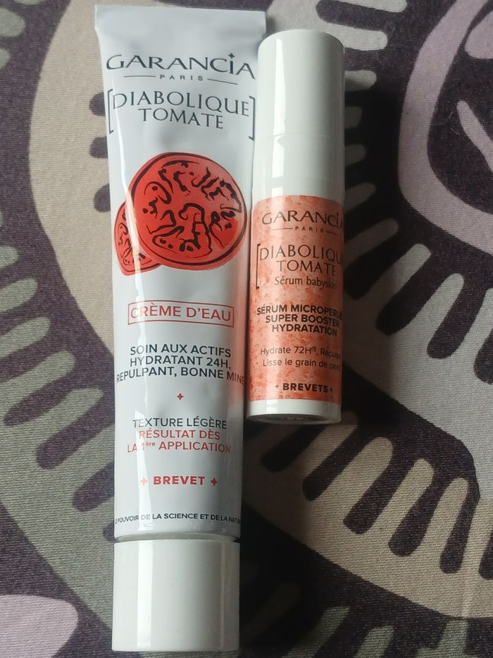 Soin et sérum  hydratant, bonne mine