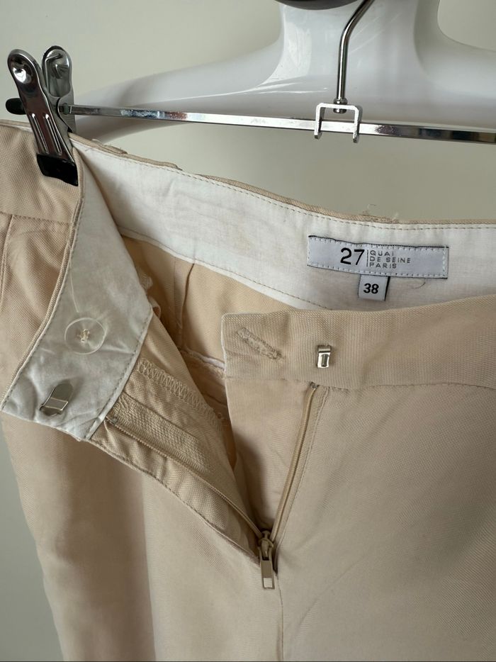 pantalon chino beige - photo numéro 3