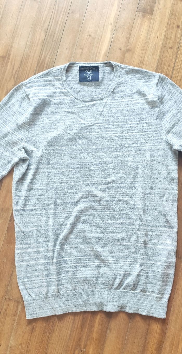 Pull gris homme - photo numéro 2