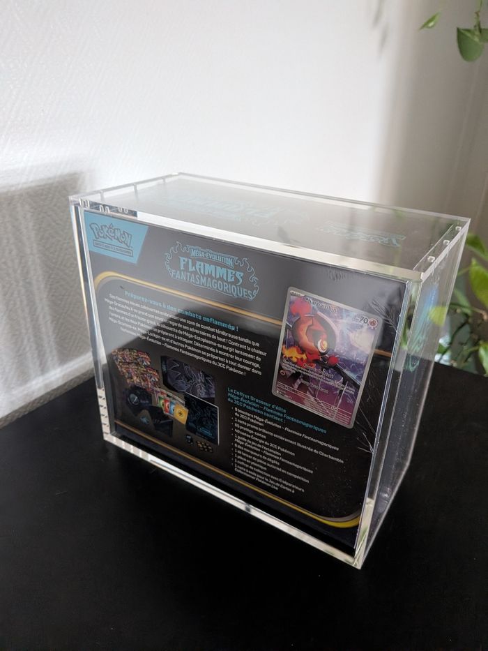 Pokémon protection ETB coffret dresseur d'élite rigide acrylique - photo numéro 2