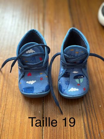 chaussons taille 19