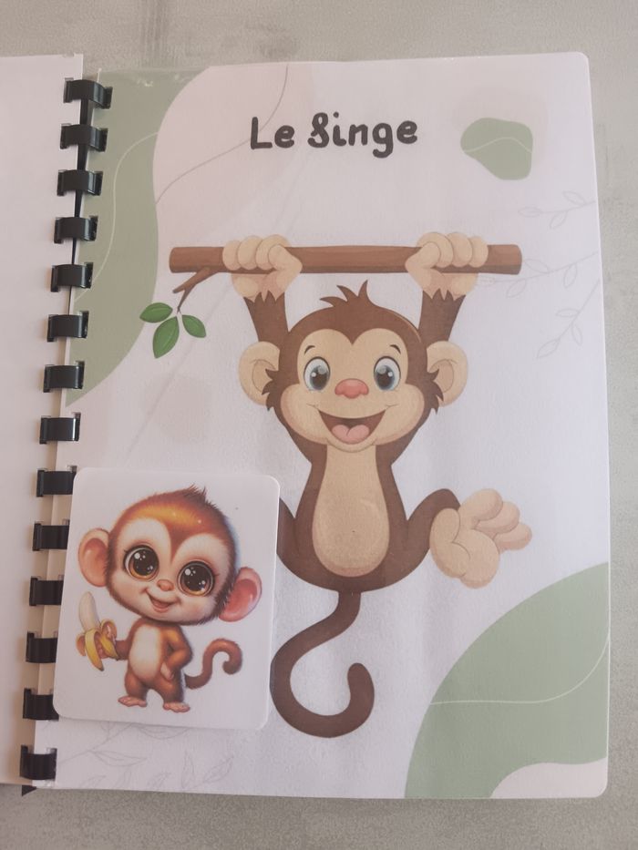 Imagier à scratch animaux - photo numéro 3