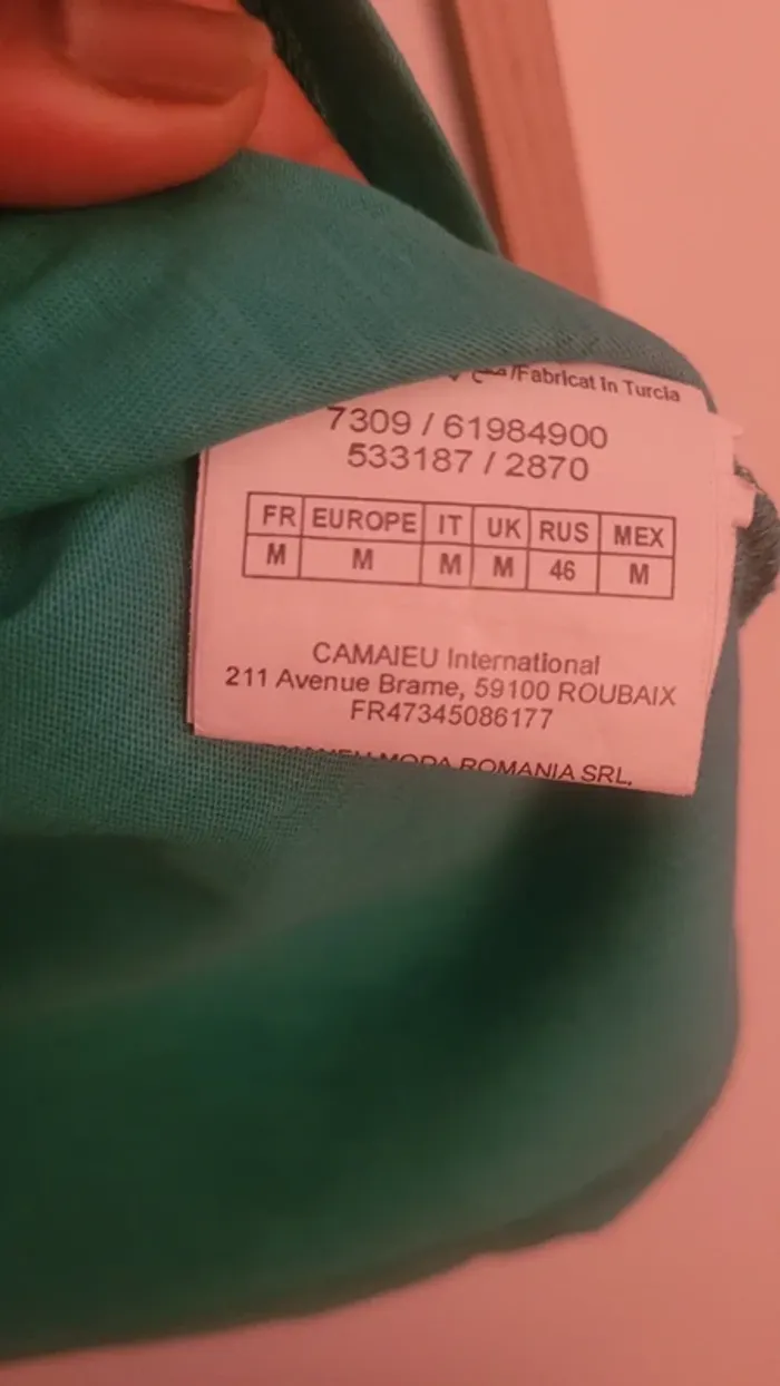 T-shirt manches bouffantes Camaïeu - photo numéro 5