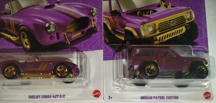 Hot Wheels Purple and Gold 2025 Mix 2 2025 Serie Complète avec Chase - photo numéro 9