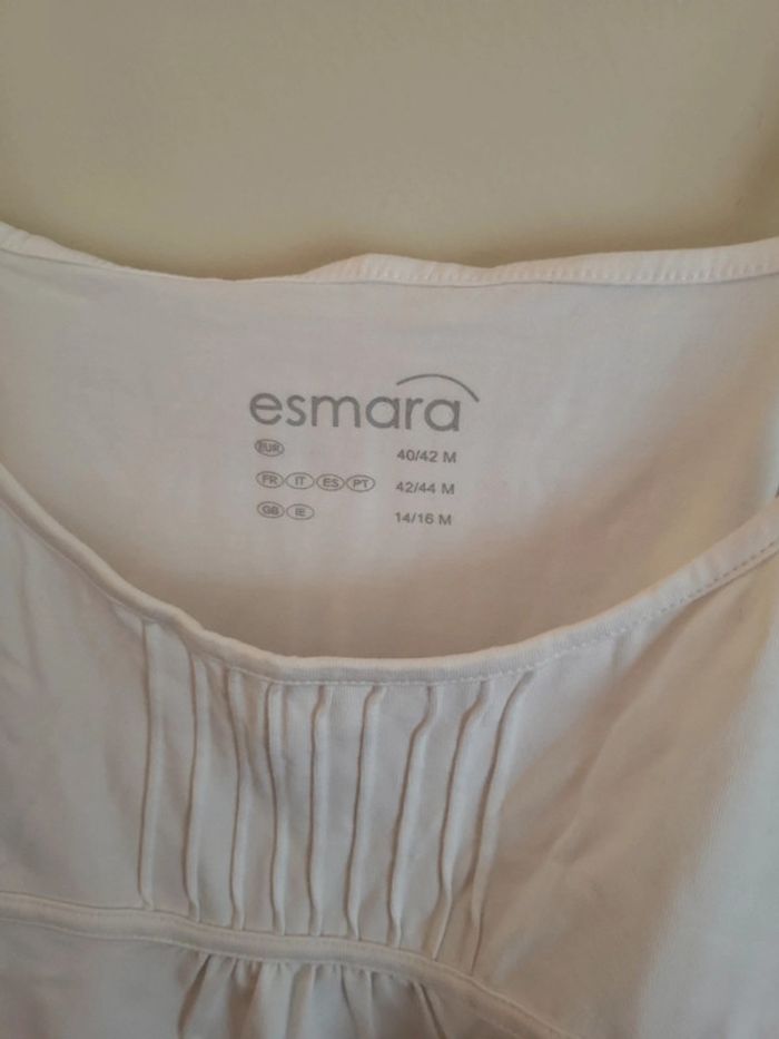 Top blanc esmara - photo numéro 3