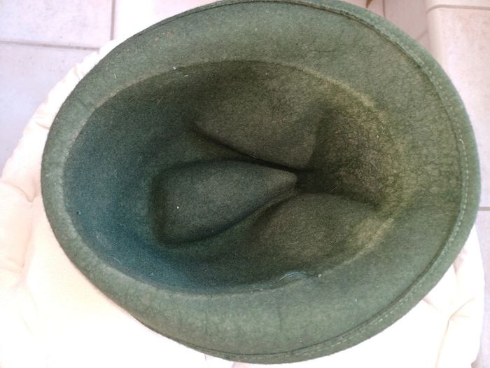 Chapeau de chasse vert foncé type tyrolien - photo numéro 5