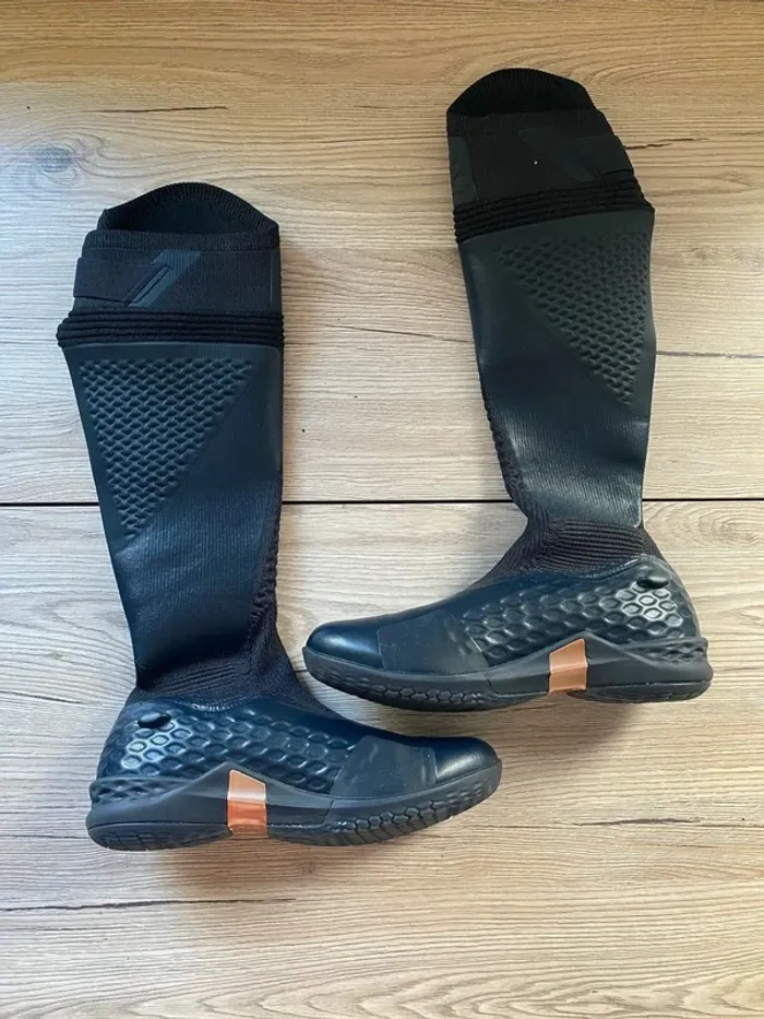 Bottes d’équitation femme Horse Pilot Teknit – Taille 37 – Bleu Marine - photo numéro 2