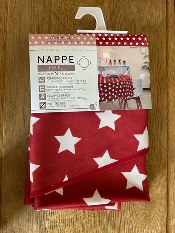 Nappe ronde neuve
