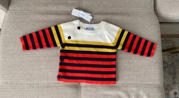 Pull à rayure Jacadi