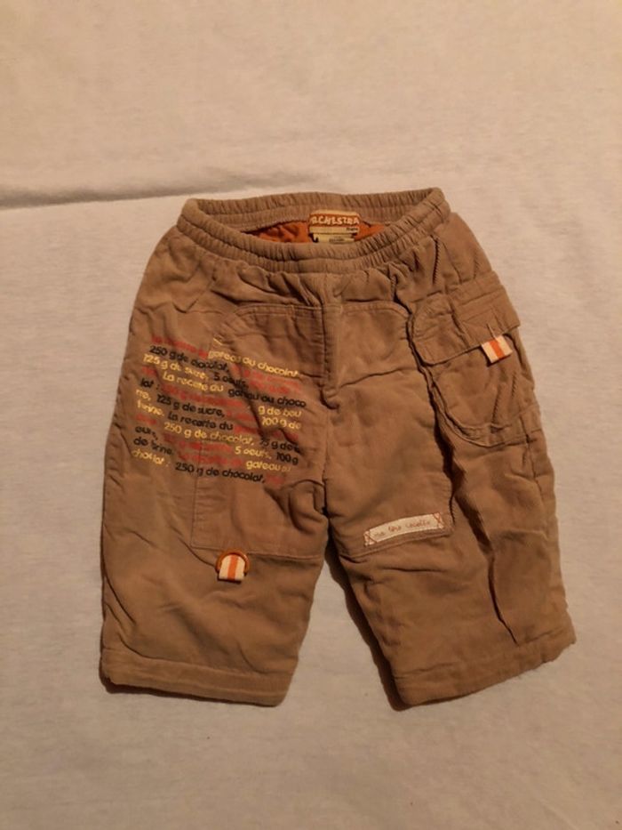 Pantalon hiver beige orchestra