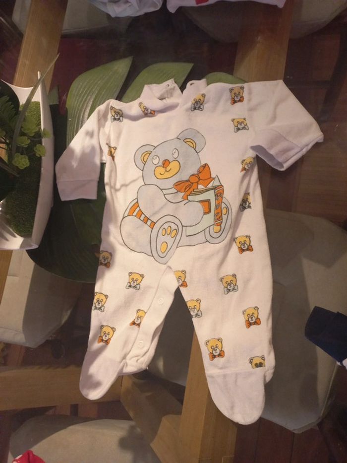 Pyjama bébé 3 mois a 6 mois mixte - photo numéro 2