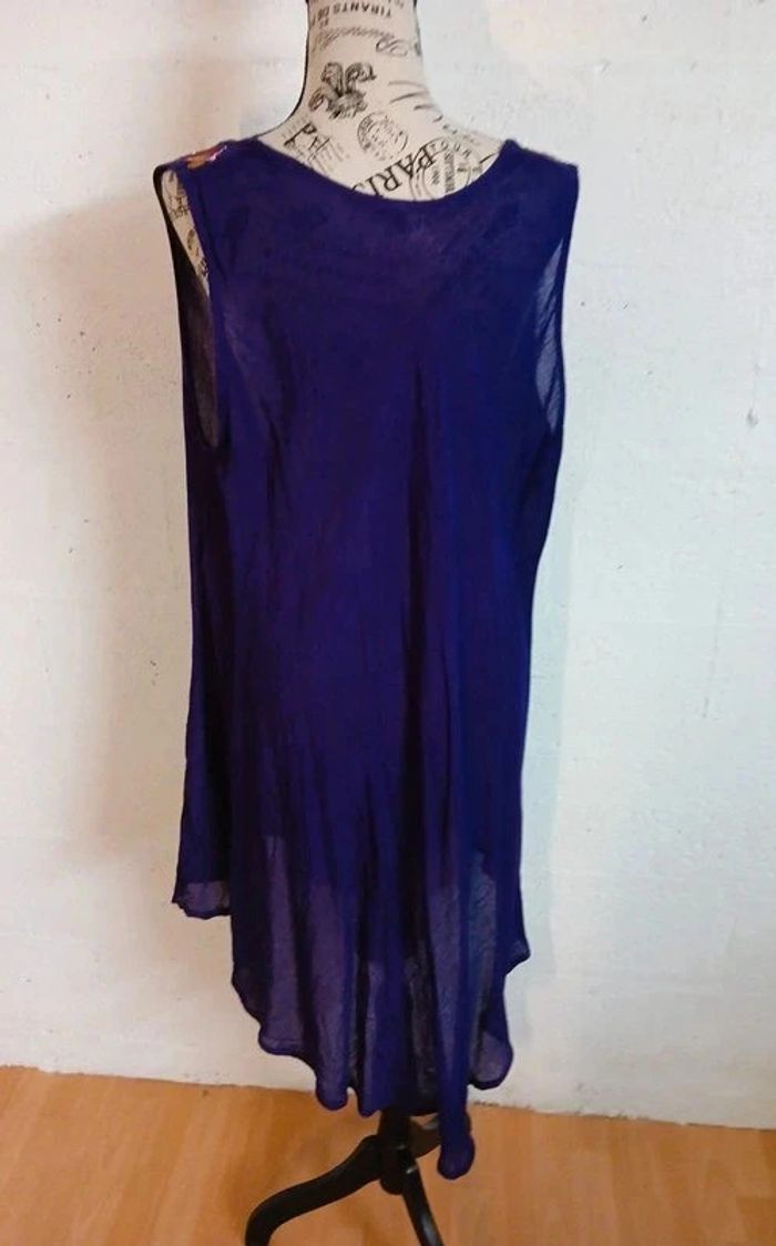 💜 Robe ou tunique fluide – Taille unique – Très bon état - photo numéro 4