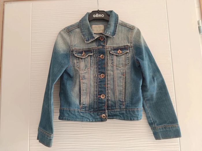Veste en jean courte 7/8 ans